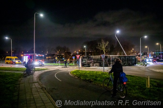 Mediaterplaatse verkeersongeval kanaaldijk waddinxveen 30012023 Image00001