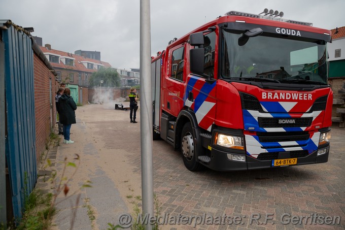 Mediaterplaatse buiten brand roerdompstraat gouda Image00005