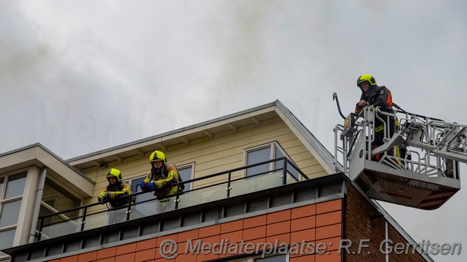 Mediaterplaatse woningbrand boelekade in gouda Image00006