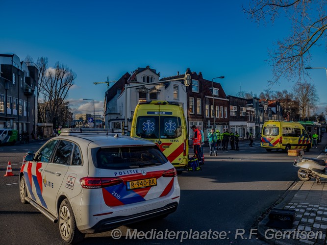 Mediaterplaatse ongeval bus fietser kleiwegplein gouda 12022024 Image00004