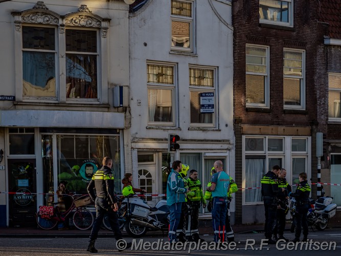 Mediaterplaatse ongeval bus fietser kleiwegplein gouda 12022024 Image00005