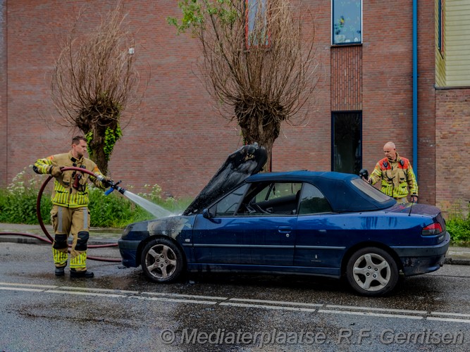 Mediaterplaatse auto brand zwarteweg gouda 08052024 Image00004