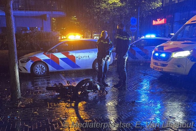 Mediaterplaatse ongeval auto fatbike hoofddorp 13102024 Image00002