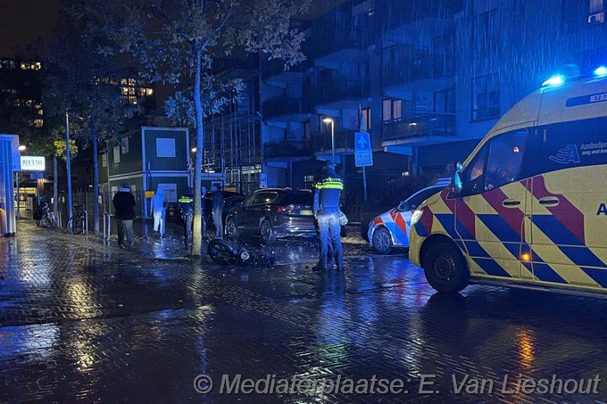 Mediaterplaatse ongeval auto fatbike hoofddorp 13102024 Image00005