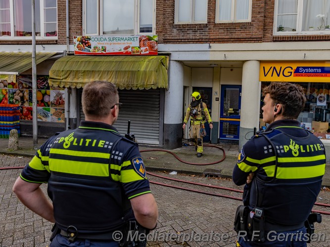 Mediaterplaatse Winkel brand bosweg gouda 20102024 Image00008