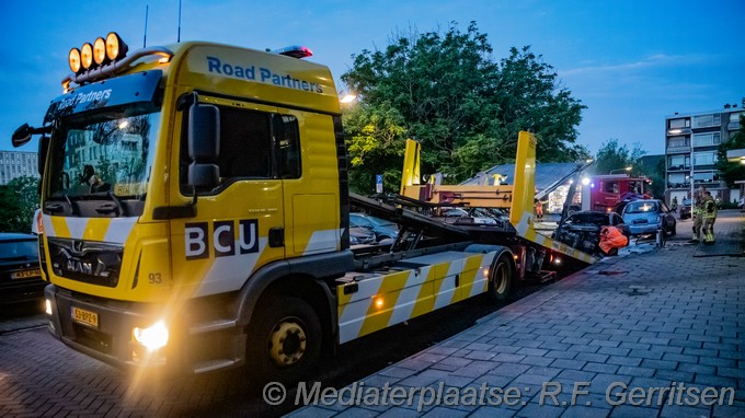 Mediaterplaatse auto brand vrijheidslaan gouda 22062024 Image00015