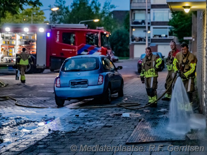 Mediaterplaatse auto brand vrijheidslaan gouda 22062024 Image00016
