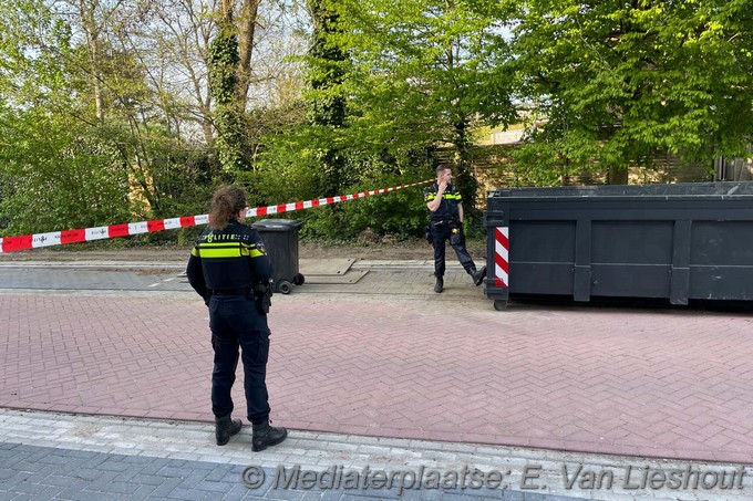 Mediaterplaatse explosief gevonden in tuin nieuw vennep 14042025 Image00003