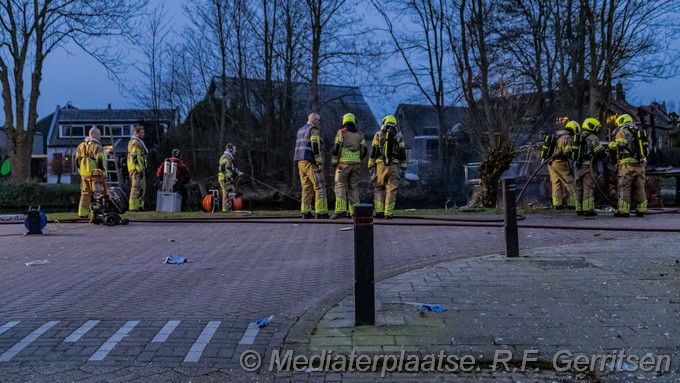 Mediaterplaatse brand op boot haastrecht 26022025 Image00006