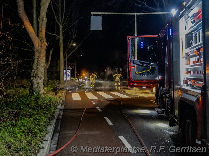 Mediaterplaatse auto brand plaswijckweg gouda 26012025 Image00012