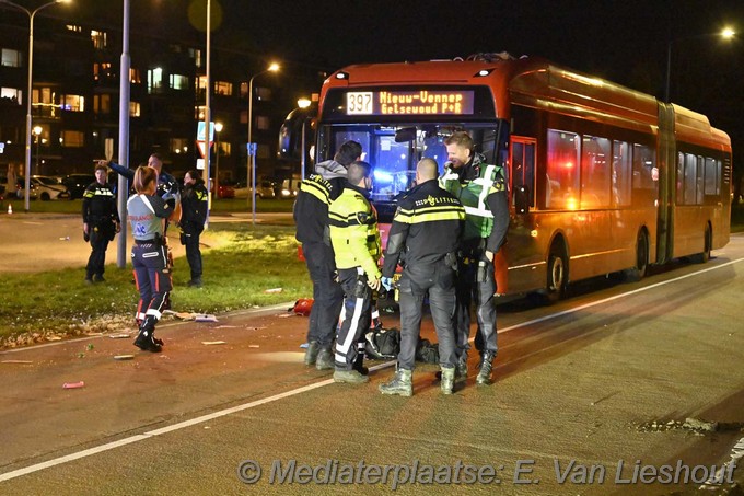 Mediaterplaatse jongen op fatbike zwaargewond na ongeval met lijnbus nvp 27012025 Image00006