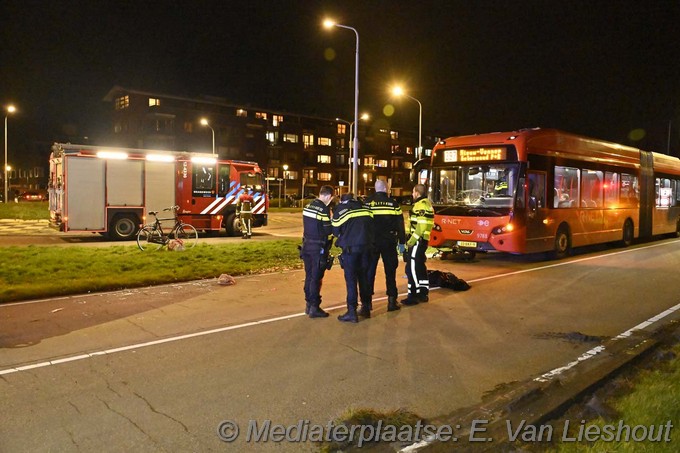 Mediaterplaatse jongen op fatbike zwaargewond na ongeval met lijnbus nvp 27012025 Image00007