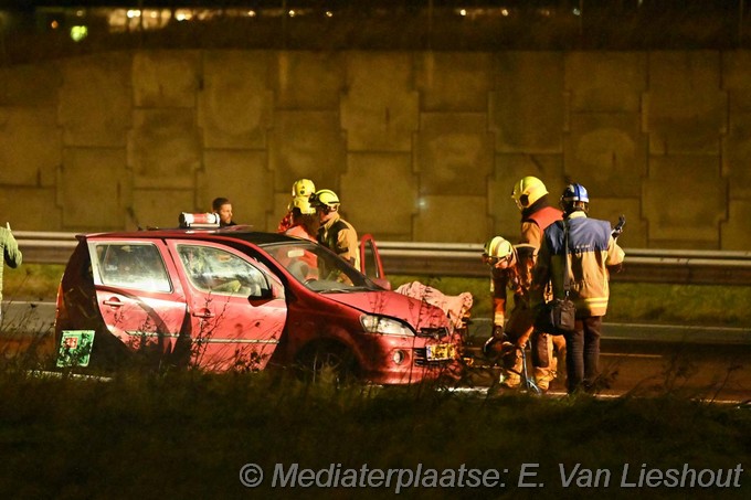 Mediaterplaatse Ongeval op de A4 bij schiphol 27012025 Image00005