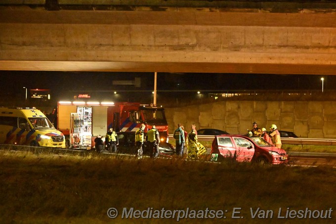 Mediaterplaatse Ongeval op de A4 bij schiphol 27012025 Image00007