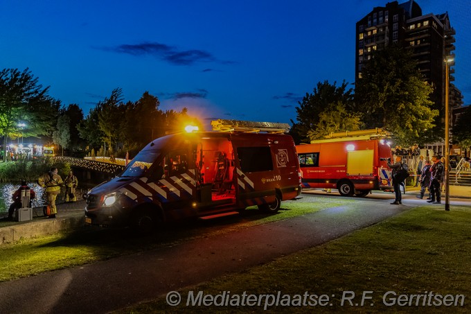 Mediaterplaatse voertuig te water zoetermeer florence nightingalelaan 03062025 03062025 Voertuig te water Florence Nightingalelaan Zoetermeer 00002