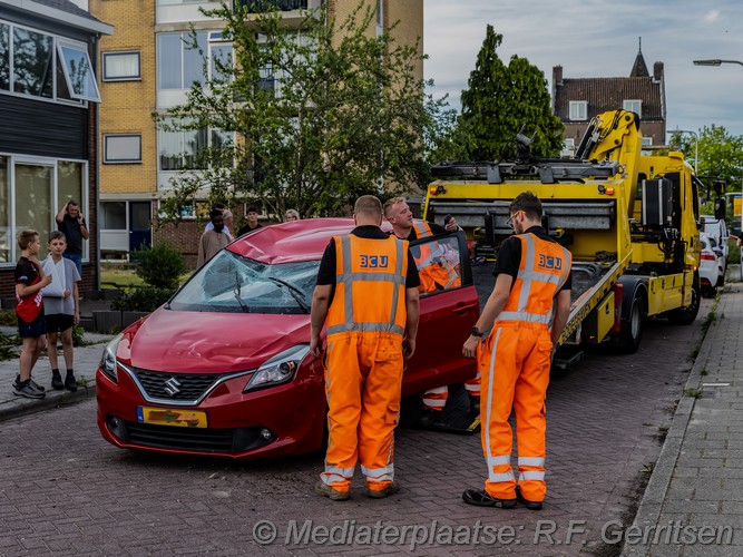 Mediaterplaatse ongeval bodegraven ambachtshof 17062025 17062025 verkeersongeval ambachtshof bodegraven 00012