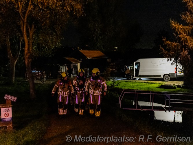 Mediaterplaatsen brand bedrijfsbusje fransekade vlist 04112025 Image00008