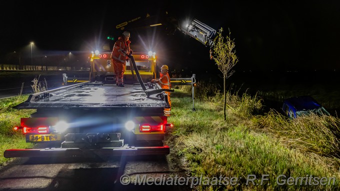 Mediaterplaatsen auto te water reeuwijkse randweg reeuwijk 06112025 Image00009