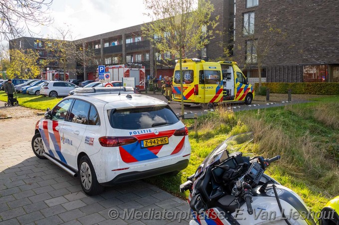 Mediaterplaatsen brand appartement in hoofddorp v d berghlaan 09112025 Image00009