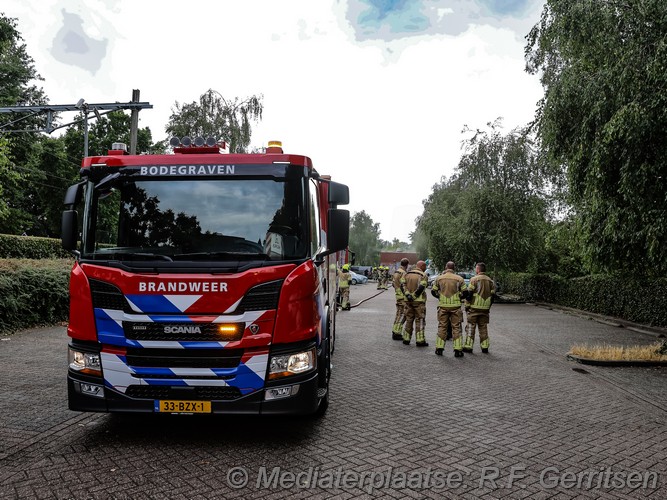 Mediaterplaatse brandje bijgebouw stationsweg bodegraven Image00001