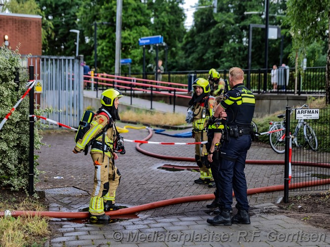 Mediaterplaatse brandje bijgebouw stationsweg bodegraven Image00004