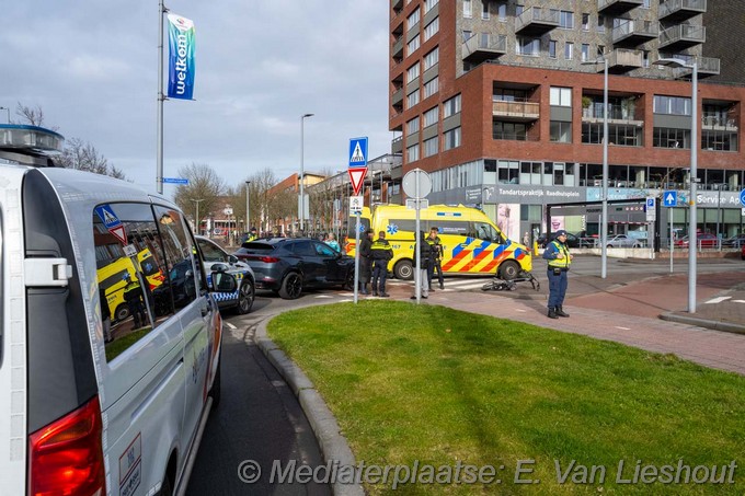 Mediaterplaatse ongeval fietser auto raadhuisplein hoofddorp 23022026 Image00010