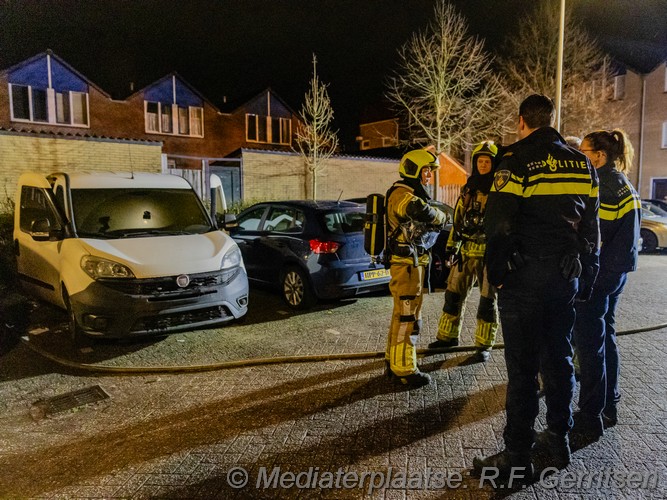 Mediaterplaatse auto brand herenstraat gouda 16012026 Image00007