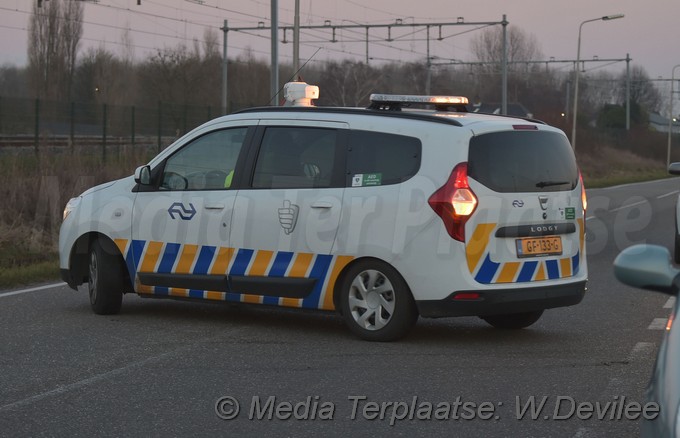MediaTerplaatse ongeval trein persoon halfweg WPF 17022018 Image00005