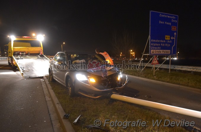 MediaTerplaatse ongeval willem vandermade weg leiden WPF 17022018 Image00004