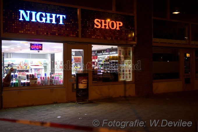 MediaTerplaatse Overval op night shop flemingstraat leiden WPF leiden 19022018 Image00008