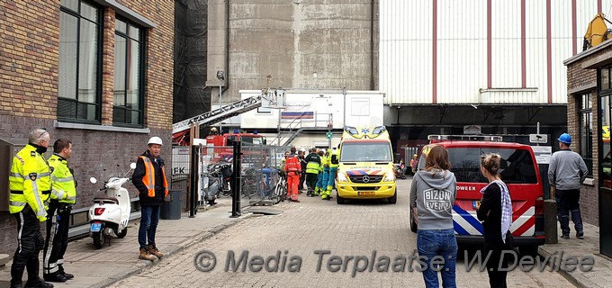 Mediaterplaatse zwaar ongeval meelfabriek leiden 28022019 Image00001