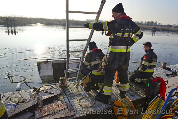 Mediaterplaatse pleziervaartuig gezonken ringvaart leimuiderbrug 26012017 Image00007