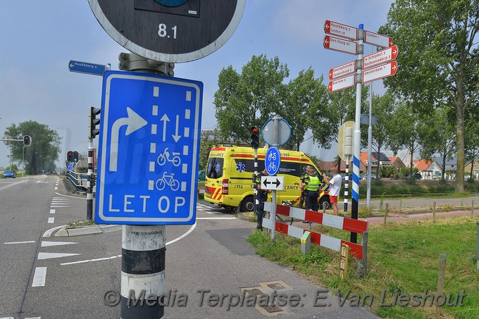 MediaTerplaatse ongeval auto wielrijder lijnden 07072017 Image00003