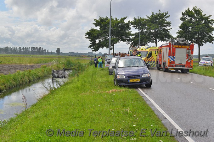 MediaTerplaatse ongeval cruiquius auto te water 23072017 Image00001