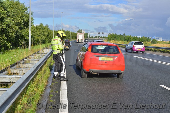 MediaTerplaatse ongeval A5 vangrail uit de bocht 24072017 Image00001