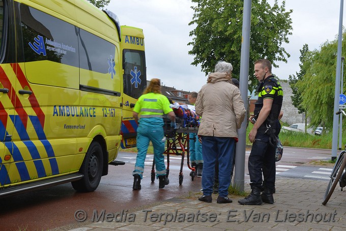 Mediaterplaatse ongeval waddenweg hoofddorp fietser auto 12072019 Image00004