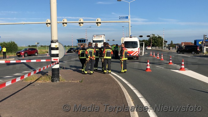 Mediaterplaatse ongeval leimuiderbrug met gewonden 16072019 Image00002