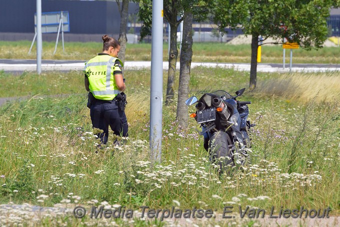 Mediaterplaatse ongeval motor auto hoofddorp 29072019 Image00007