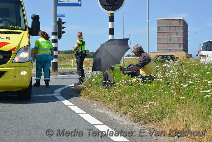 Mediaterplaatse ongeval motor auto hoofddorp 29072019 Image00011