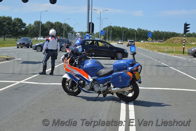 Mediaterplaatse ongeval motor auto hoofddorp 29072019 Image00012