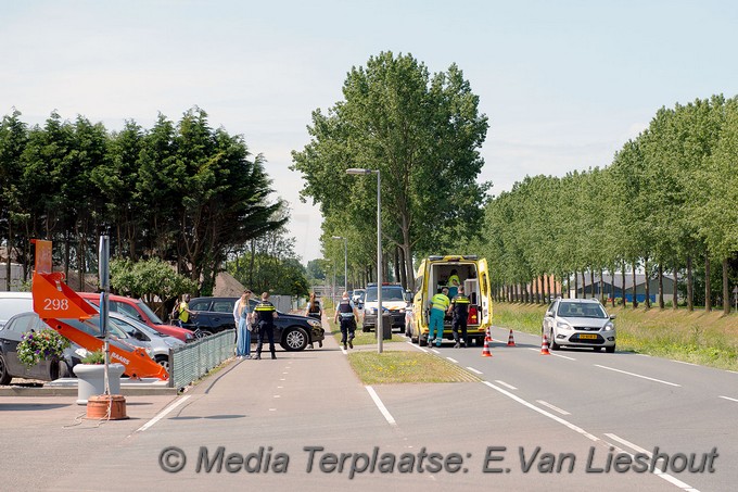 Mediaterplaatse ongeval hoofdweg lijnden fietser 04062019 Image00001