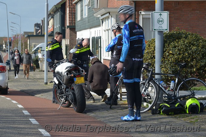 Mediaterplaatse ongeval aalsmeerderdijk wielrenner 31032019 Image00006