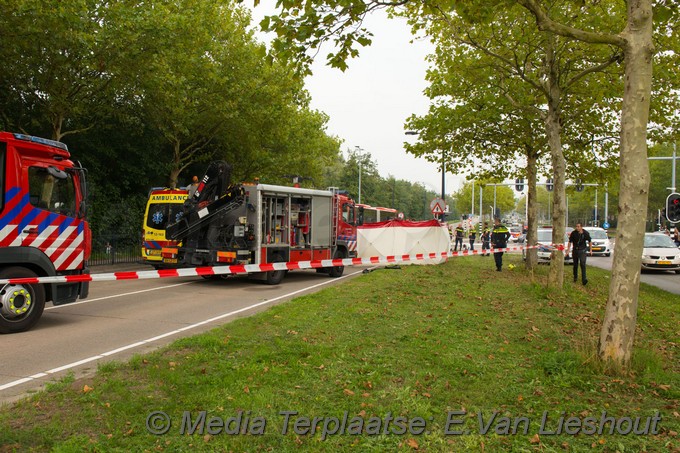 Mediaterplaatse ongeval fietser bus overleden 04092018 Image00003