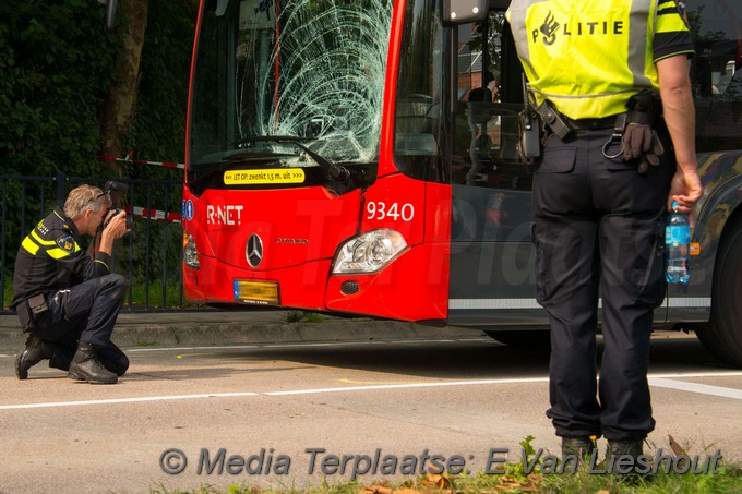 Mediaterplaatse ongeval fietser bus overleden 04092018 Image00009
