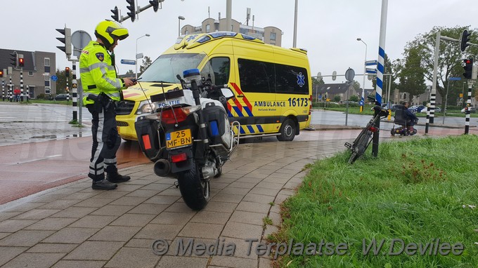 Mediaterplaatse eenzijdig fietser onderuit engelendaal leiderdorp WPF 12092018 Image00005