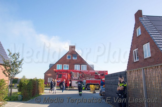 Mediaterplaatse zonnen panelen in brand zwaanshoek 13092018 Image00002