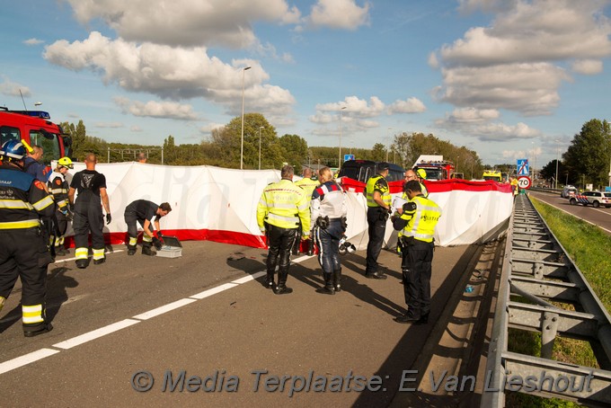 Mediaterplaatse ongeval zwaar twee doden A200 halfweg 1502018 Image00009