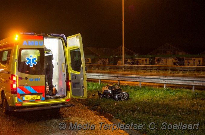 MediaTerplaatse ongeval met motor beinsdorp 10102017 Image00002