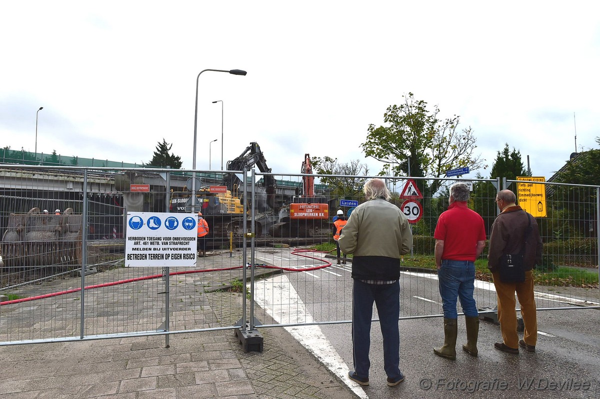 Media Terplaatsen sloop viaduct loopt goed leiden 21102017 Image00001