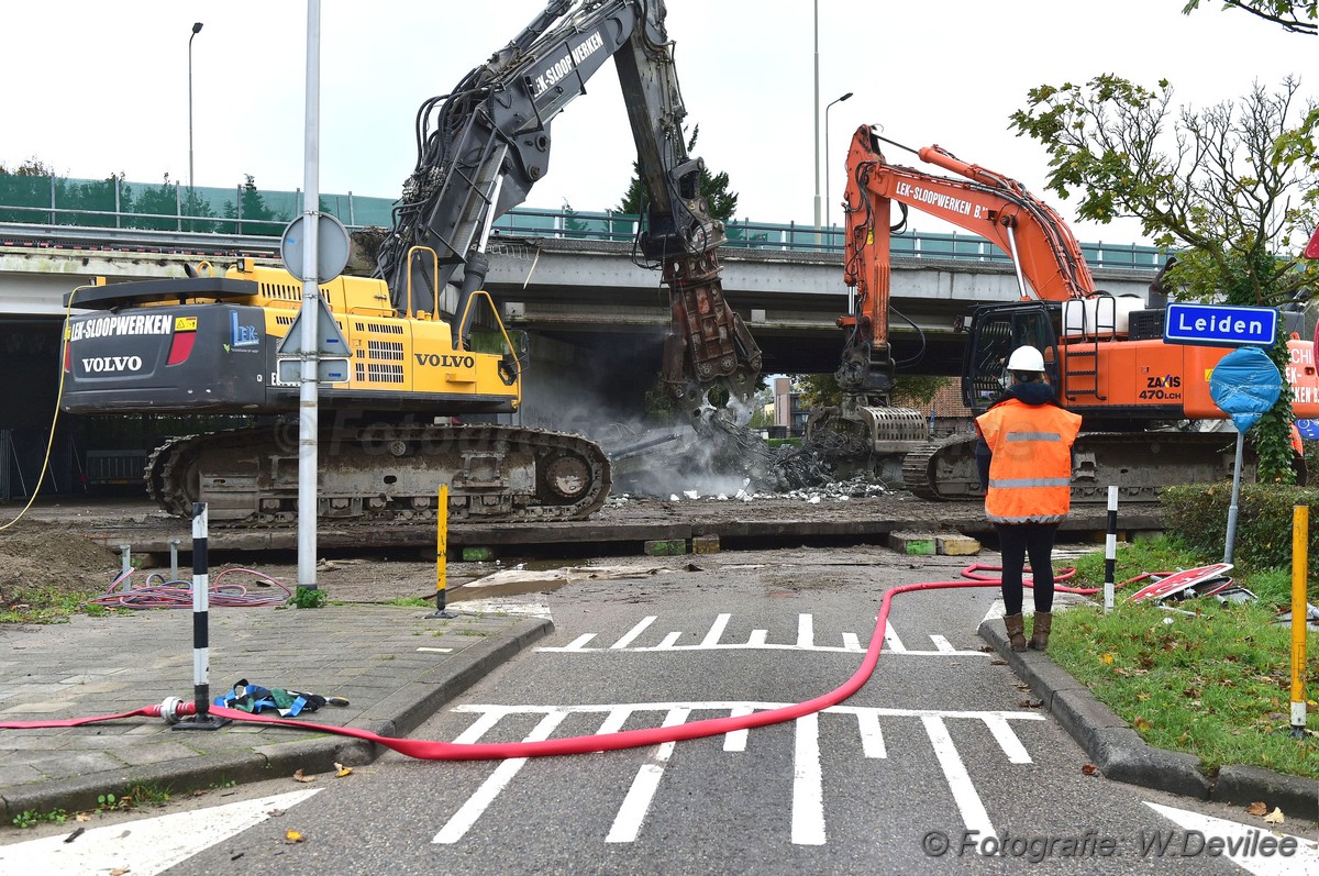 Media Terplaatsen sloop viaduct loopt goed leiden 21102017 Image00007